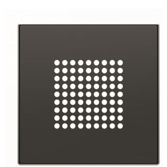 Центральна плата аудіо розетки ABB Sky 2CLA852900A1501 8529 NS (чорний оксамит)