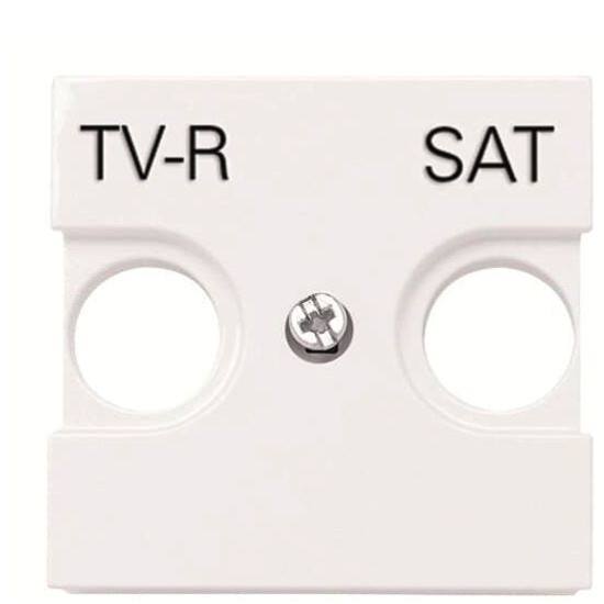 Центральна плата TV-R SAT розетки ABB Zenit 2CLA225010N1101 N2250.1 BL (білий)