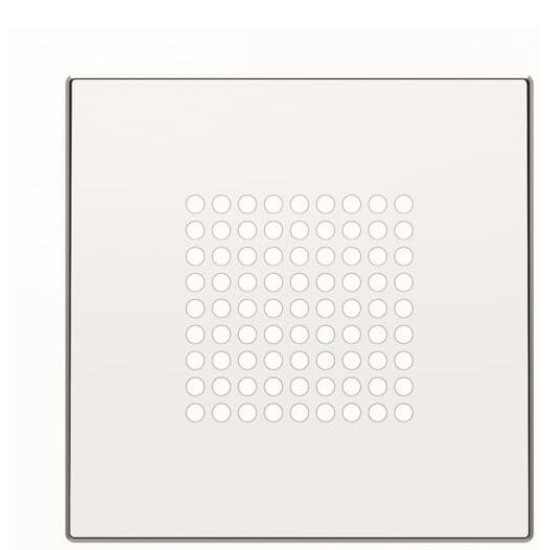 Центральна плата аудіо розетки ABB Sky 2CLA852900A1101 8529 BL (білий)