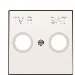 Центральна плата TV/R+SAT розетки ABB Sky 2CLA855010A1101 8550.1 BL (білий)