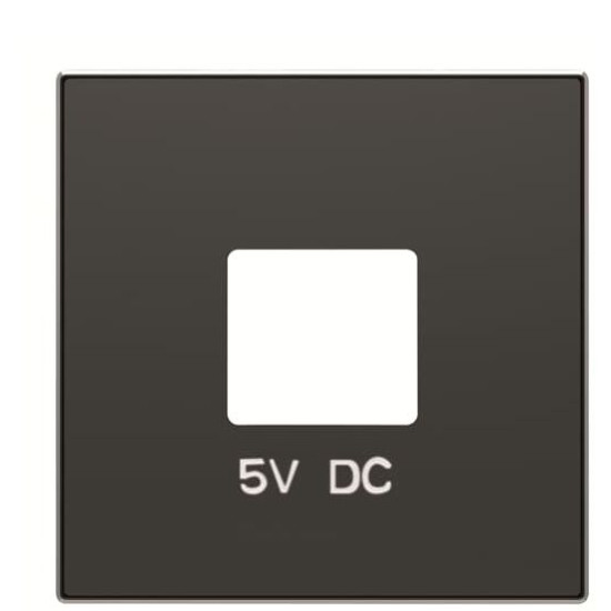 Центральна плата USBx2 розетки ABB Sky 2CLA858500A1501 8585 NS (чорний оксамит)