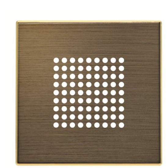 Центральна плата аудіо розетки ABB Sky 2CLA852900A1201 8529 OE (золото)