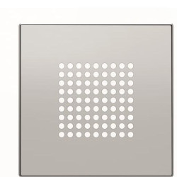 Центральна плата аудіо розетки ABB Sky 2CLA852900A1301 8529 PL (срібло)