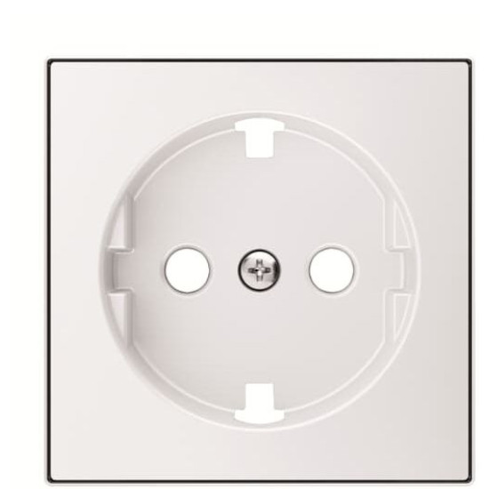 Центральна плата розетки ABB Sky 2CLA858890A1101 8588.9 BL із заземленням (білий)