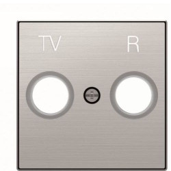 Центральна плата TV+R розетки ABB Sky 2CLA855000A1401 8550 AI (сталь)