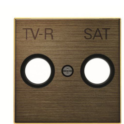Центральна плата TV/R+SAT розетки ABB Sky 2CLA855010A1201 8550.1 OE (золото)