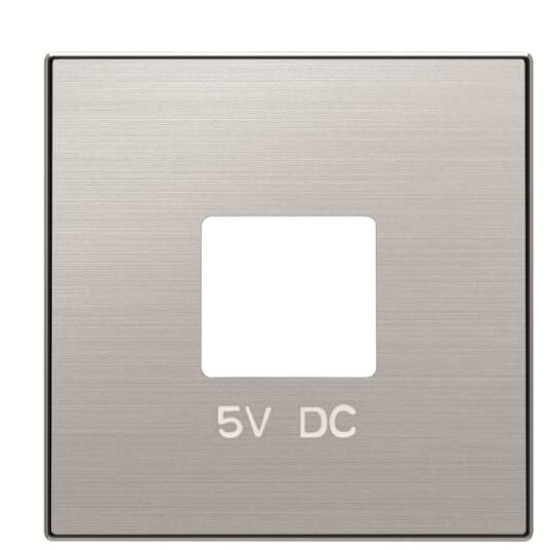 Центральна плата USBx2 розетки ABB Sky 2CLA858500A1401 8585 AI (сталь)