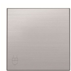 Центральна плата розетки ABB Sky 2CLA858810A1401 8588.1 AI з кришкою (сталь)
