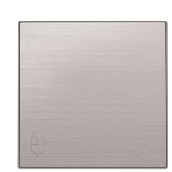 Центральна плата розетки ABB Sky 2CLA858810A1401 8588.1 AI з кришкою (сталь)