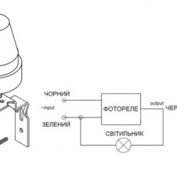 Фотореле Євросвітло 40949 SF-01 16A