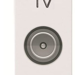 TV розетка ABB Zenit 2CLA215070N1101 N2150.7 BL 1М (білий)