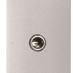 Mini-Jack розетка ABB Zenit 2CLA215540N1301 N2155.4 PL 1М (срібло)