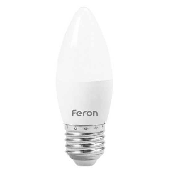 Світлодіодна лампа Feron 5037 LB-737 6Вт 4000К C37 Е27
