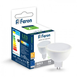 Світлодіодна лампа Feron 5040 LB-716 6Вт 4000К MR16 G5.3