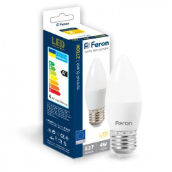 Світлодіодна лампа Feron 5043 LB-720 4Вт 4000К C37 Е27