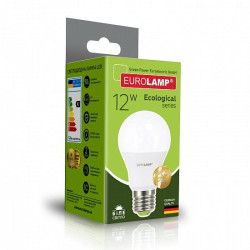 Світлодіодна лампа Eurolamp LED-A60-12274(P) Eco 12Вт 4000К A60 Е27