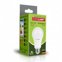 Світлодіодна лампа Eurolamp LED-A70-15274(P) Eco 15Вт 4000К A70 Е27