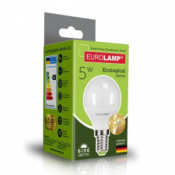 Світлодіодна лампа Eurolamp LED-G45-05144(P) Eco 5Вт 4000К G45 Е14