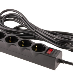 Фільтр мережі LogicPower LP9585 LP-X5 5м Black
