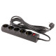 Фільтр мережі LogicPower LP9585 LP-X5 5м Black
