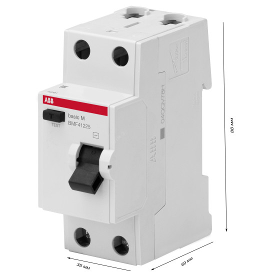 ПЗВ ABB BASIC M 1Р+N 40А 4.5кА