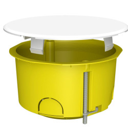 Монтажна коробка для порожніх стін Plank Electrotechnic BOXES MB102 (PLK6002400) типу МВ 80х45мм (жовта)