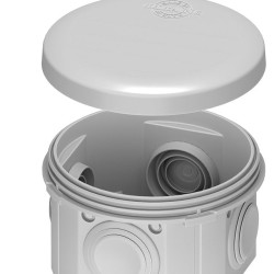 Розподільна коробка Plank Electrotechnic Boxes IB004 (PLK6404650) типу ІС 80x40мм (сіра)