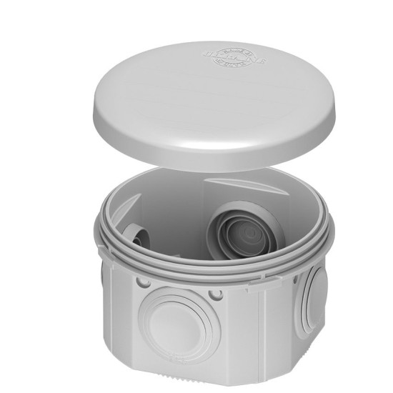 Розподільна коробка Plank Electrotechnic Boxes IB004 (PLK6404650) типу ІС 80x40мм (сіра)
