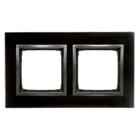 Подвійна скляна рамка Kontakt Simon Simon 54 Nature DRN2/73 (застигла лава)