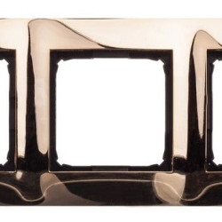 Потрійна металева рамка Kontakt Simon Simon 54 Premium DR3/66 (золото)