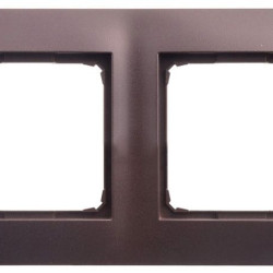 Подвійна рамка Simon Simon 54 Premium DR2/46 (бронза)
