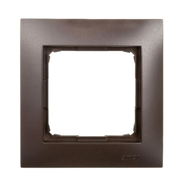 Одинарна рамка Kontakt Simon Simon 54 Premium DR1/46 (бронза)