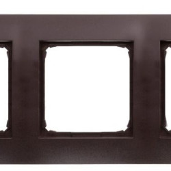 Потрійна рамка Kontakt Simon Simon 54 Premium DR3/46 (бронза)