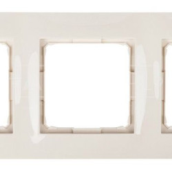 Потрійна рамка Kontakt Simon Simon 54 Premium DR3/41 (кремовий)
