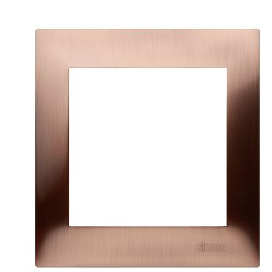 Одинарна металева рамка Kontakt Simon Simon 54 Premium DR1/36 (мідь)
