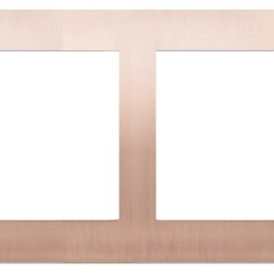 Чотиримісна мідна рамка Kontakt Simon Simon 54 Premium DR4/36 (мідь)