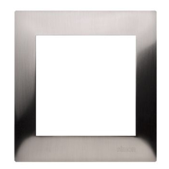 Оценка: 0 (0 голосов) Одномісна металева рамка Kontakt Simon Simon 54 Premium DR1/61 (нержавіюча сталь)