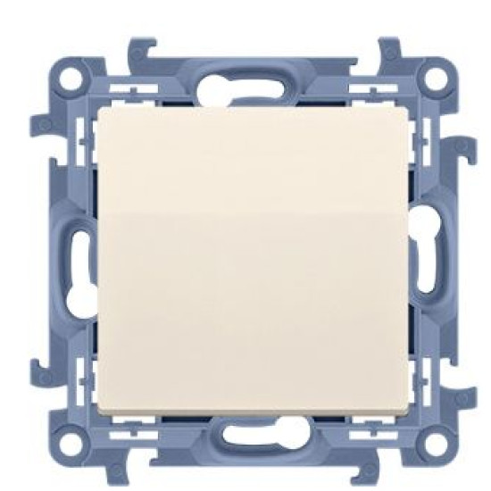 Заглушка із супортом Kontakt Simon Simon 10 CPS.01/41 для резервного місця (кремовий)