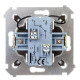 Подвійний прохідний вимикач Kontakt Simon Simon 54 Premium DW6/2L.01/46 з підсвічуванням (бронза)