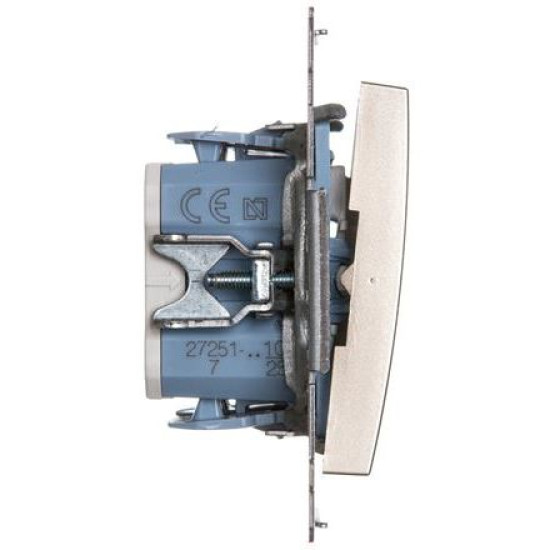 Подвійний перехресний вимикач Kontakt Simon Simon 54 DW7/2.01/41 (кремовий)