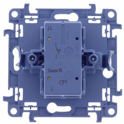 Одинарний натискний вимикач Kontakt Simon Simon 10 CP1.01/41 (кремовий)