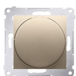 Світлорегулятор для світлодіодів Simon Simon 54 Premium DS9L.01/44 2-100Вт (золото)