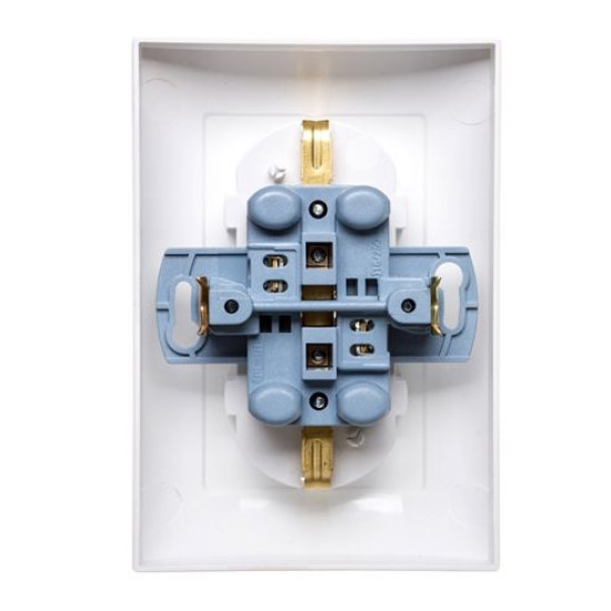 Подвійна розетка Kontakt Simon Simon 10 CGSZ2/11 із заземленням Schuko (білий)