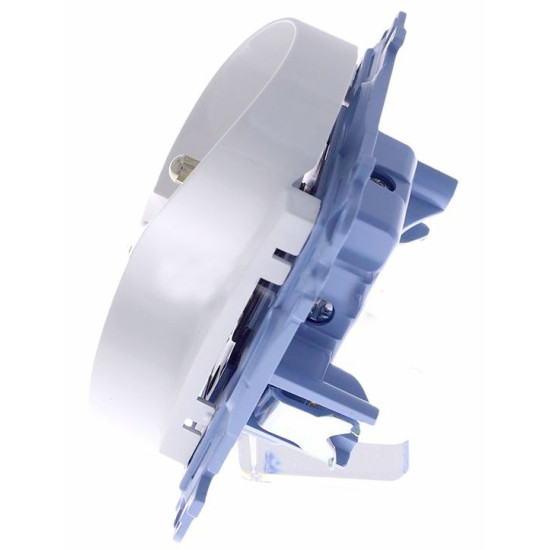 Подвійна розетка Kontakt Simon Simon 10 CGZ2M.01/11 із заземленням French (білий)