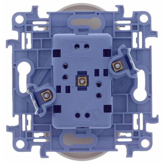 Подвійна розетка Kontakt Simon Simon 10 CGZ2M.01/41 із заземленням French (кремовий)