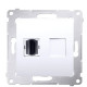 Мультимедійна розетка HDMI Kontakt Simon Simon 54 Premium DGHDMI.01/11 (білий)