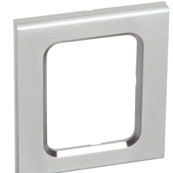 Фактурна рамка Legrand Celiane (069126) до сенсорного дисплея 3.5" (сталь)