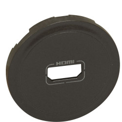 Накладка HDMI розетки Legrand Celiane (067816) (графіт)