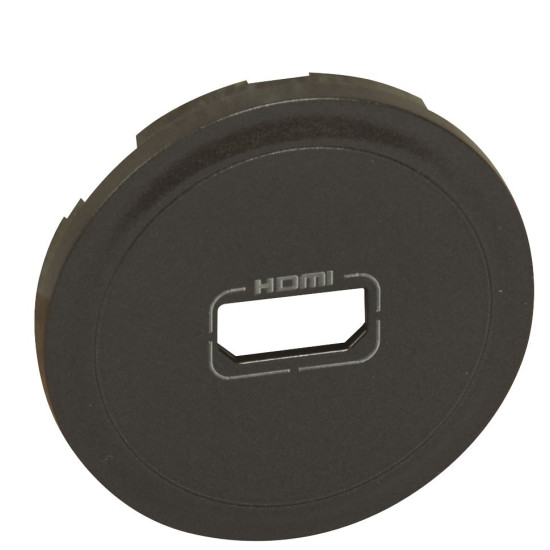Накладка HDMI розетки Legrand Celiane (067816) (графіт)
