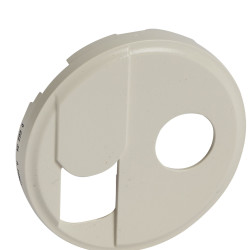 Накладка RJ-45 та TV розетки Legrand Celiane (066234) тип F (слонова кістка)